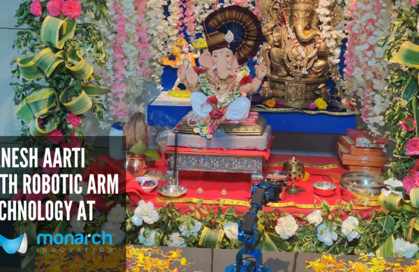 Ganesh Aarti With Robotic Arm